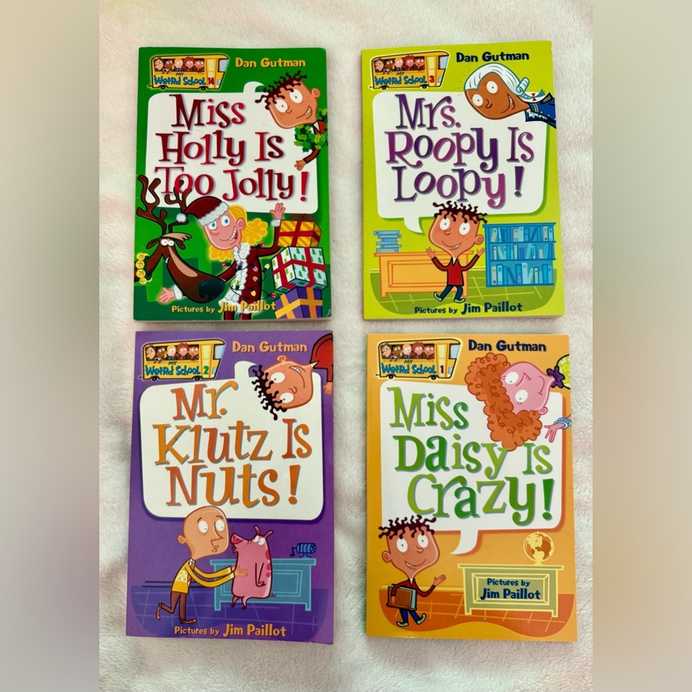My Weird School Book Series Bundle - 4 Books Total Ages 7-10